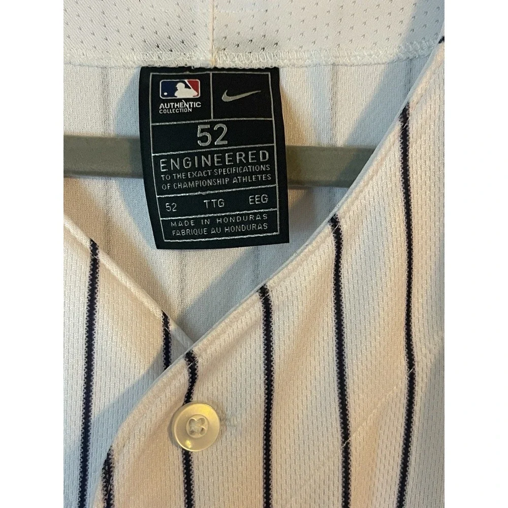 Men's 52 NWT New York Yankees Aaron Judge #99 Nike Authentic Jersey White